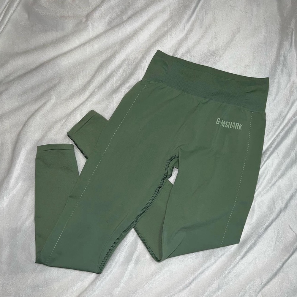 Green Gymshark Leggings